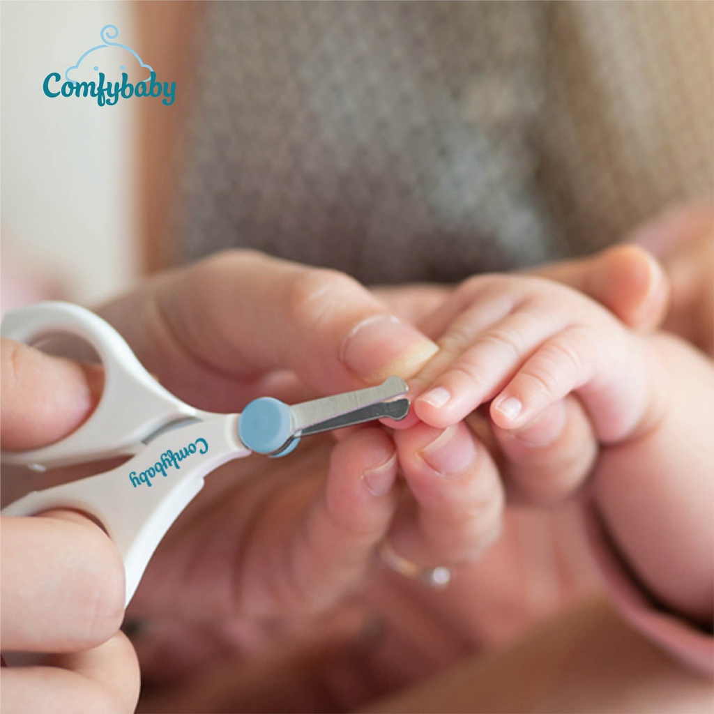Ảnh Bộ dụng cụ cắt móng tay cho bé 4 trong 1 bấm, dũa, nhíp và kéo an toàn tuyệt đối cho trẻ ComfyBaby BM1 3