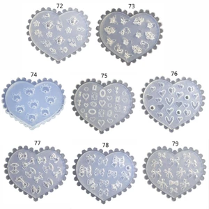 Khuôn Silicone Làm Móng Nghệ Thuật 3D DIY