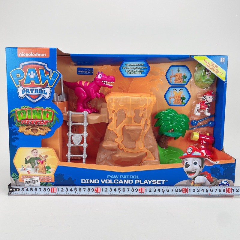 Set đồ chơi chó cứu hộ PAW Patrol, Dino Rescue Volcano Playset