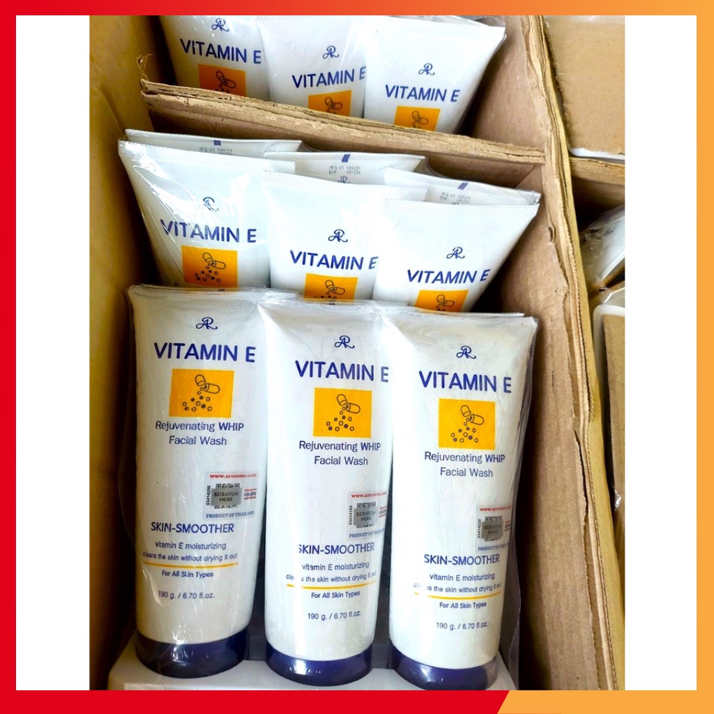 [Chính Hãng] Sửa Rửa Mặt Vitamin E Thái - 1 Tuýp