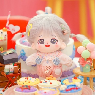 [100 mẫu][ORD] Doll không thuộc tính nữ tóc tơ 20cm - Búp bê nữ tóc tơ 20cm có xương DO1