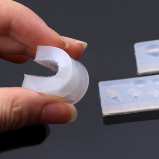 Set 3 Khuôn Silicone Hình Vỏ Sò/Sao Biển Làm Móng Nghệ Thuật DIY