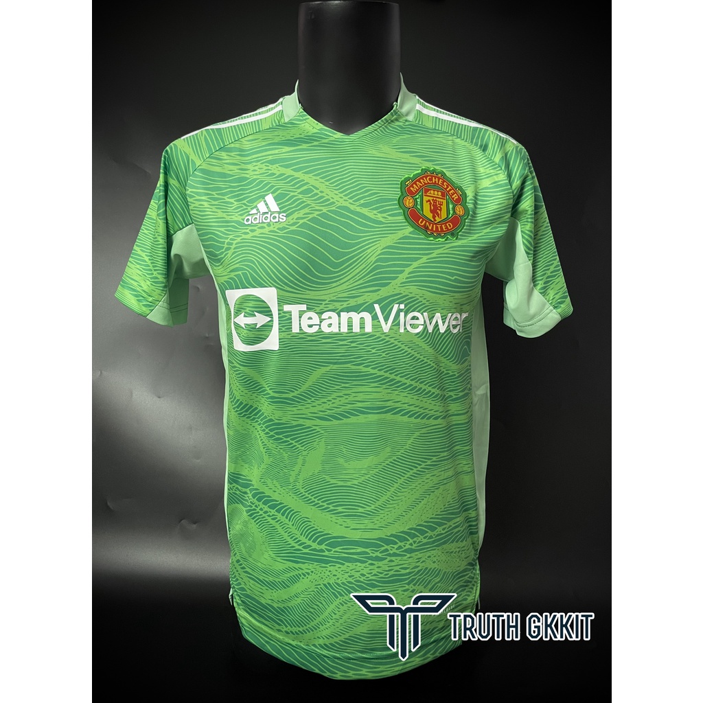 Bộ Áo Thủ Môn Manchester United Xanh Là 2021/2022 - De Gea | Shopee Việt Nam