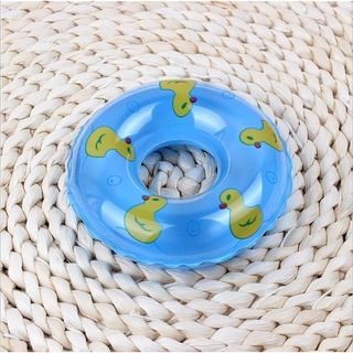 Đồ chơi phao bơi bơm hơi mini họa tiết vịt vàng dễ thương cho bé