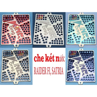 Che Két Nước Nhôm CNC KINGDAG Cực dầy, đẹp Gắn xe RAIDER FI, SATRIA