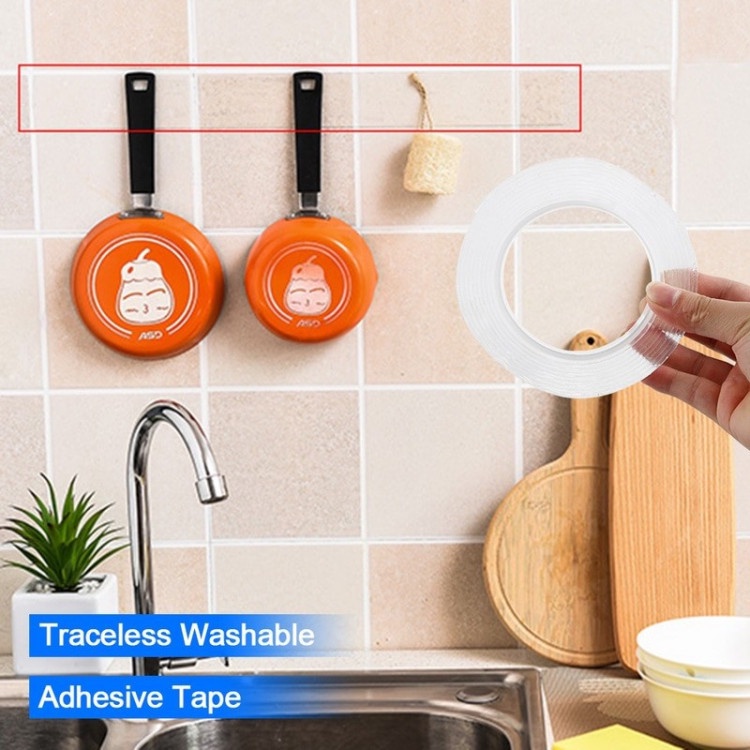 Băng keo 2 mặt Đa năng Siêu Dính chống nước Tái sử dụng