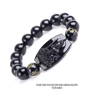 Vòng Tay Phật Văn Thù Bồ Tát - Phật bản mệnh người tuổi Mão- 12 CON GIÁP