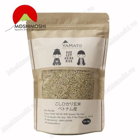 Gạo Lứt Koshihikari Nhật Bản 1 ký