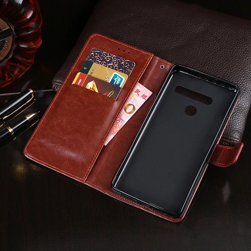 Ốp Dạng Lật Bằng Da PU Dành Cho LG V50 ThinQ 5G 6.4"