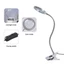 Kính lúp phóng đại 8X có đèn LED có kẹp linh hoạt 360 độ