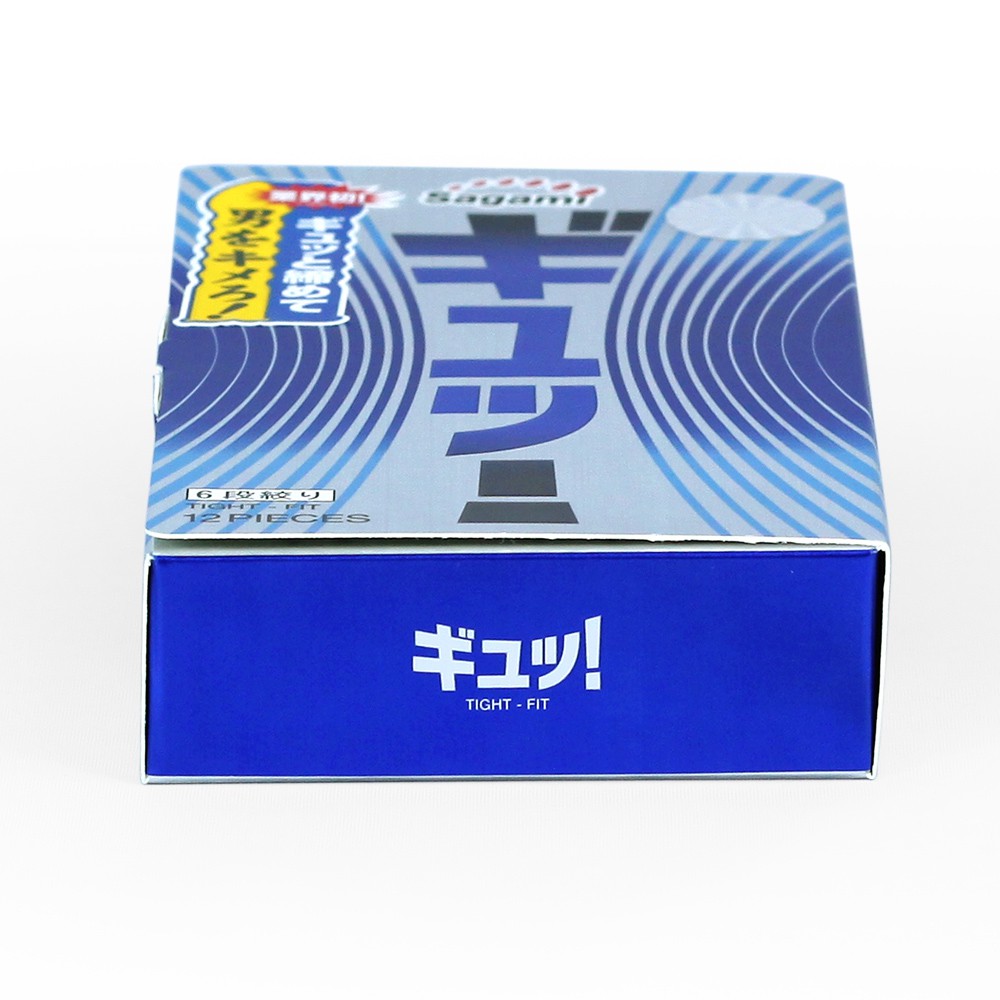 Ảnh Bao cao su Sagami Tight Fit Thiết kế lượn sóng Hộp 12 chiếc 2