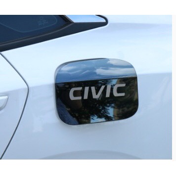 Ốp nắp bình xăng xe Honda Civic 2016-2021, Chất liệu Hợp Kim Carbon và titan cao cấp