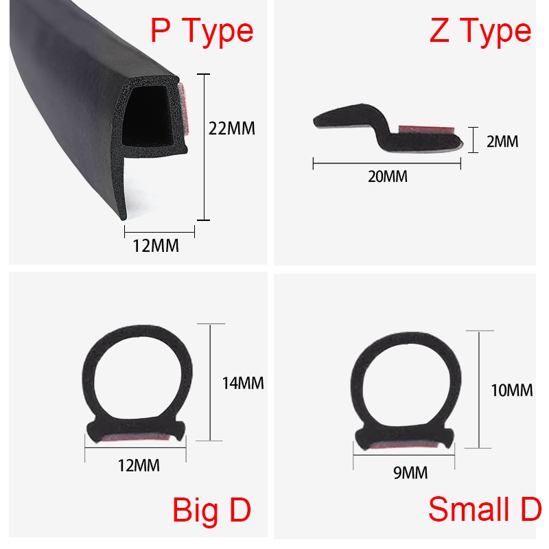 Dải khung cửa SEAMETAL chống thấm / cách âm dành cho ô tô