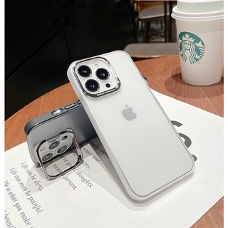 Ốp lưng LIKGUS viền camera dựng lưng nhám màu cho IP 13/13pro/13promax