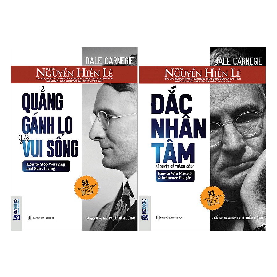 Combo sách - Đắc Nhân Tâm + Quẳng Gánh Lo Đi Và Vui Sống (Nguyễn