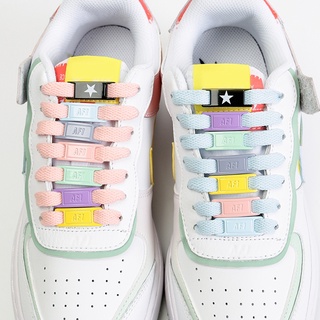 Set 2 Khóa Dây Giày sneaker Bằng Kim Loại Thời Trang Và Phù Hợp Với Mọi Loại Dây Giày