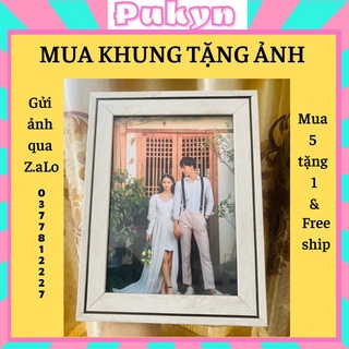 Khung ảnh để bàn 13x18 in ảnh theo yêu cầu giá rẻ 1k đủ size 10x15,15x21 kiểu dáng hàn quốc PUKYN KA02
