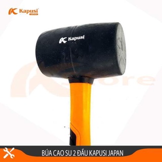[Ảnh thật] [Chính hãng] Búa cao su xây dựng Hãng Kapusi cán nhựa các cỡ từ 900gr, Bảo hành 12 tháng