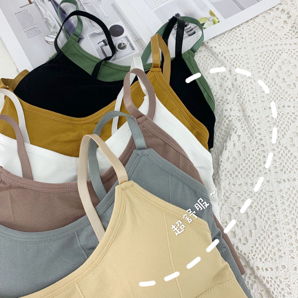 Áo Bra Nữ Cotton không gọng co giãn tập gym, yoga, thể thao BR01