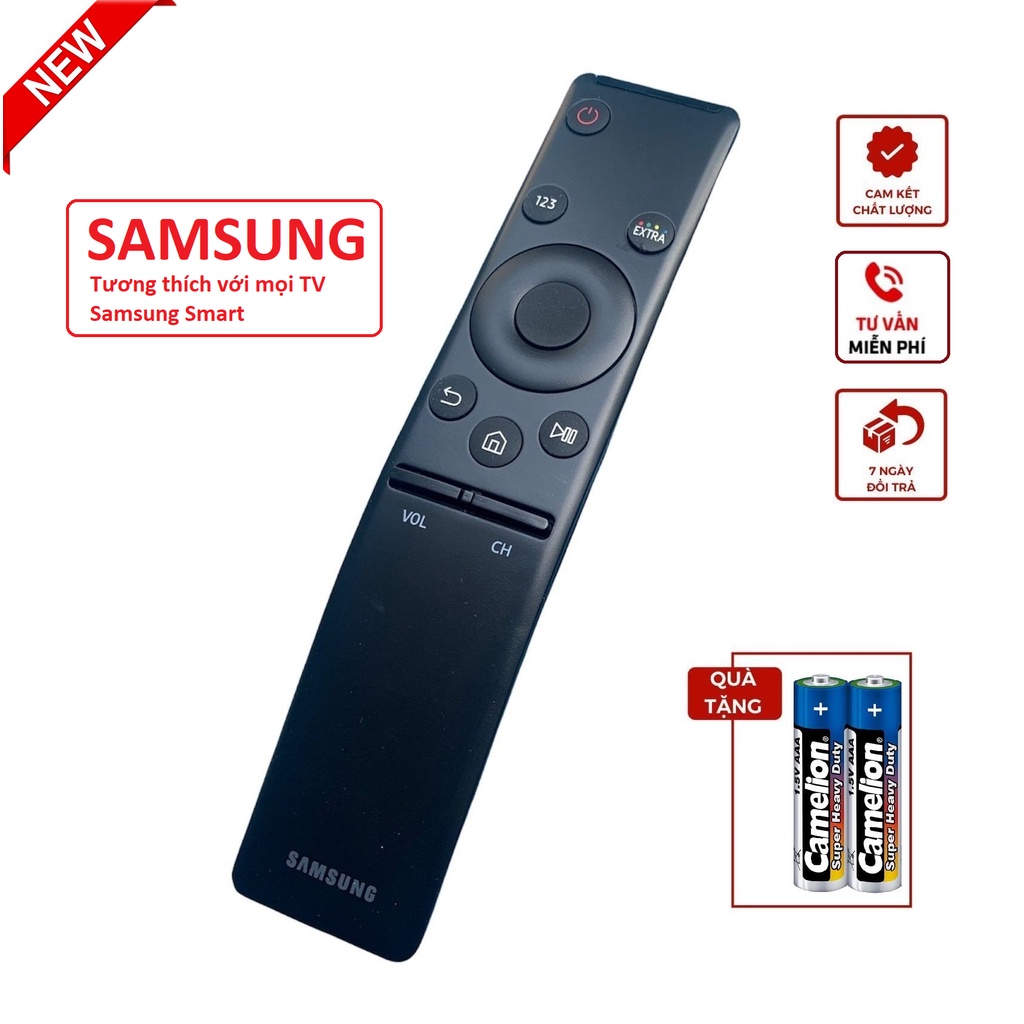 Điều khiển tivi Samsung Smart UA 32 40 43 49 50 55 QA65 4K KU NU ...