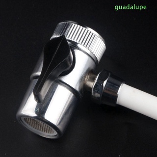 GUADALUPE1 Máy Lọc Nước Van Đơn Cắt 9,5 Mm Đầu Nối Ống Diverter Phụ Kiện Lọc Nước 3 / 8 “Ống Hợp Kim Chuyển Đổi Vòi Phụ Kiện Adapter