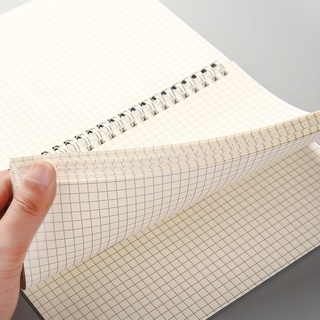 MUJI Sổ Tay PP Dạng Xoắn Khổ A6 / A5 / B5 Có Dây Nịt Dùng Cho Học Sinh / Văn Phòng