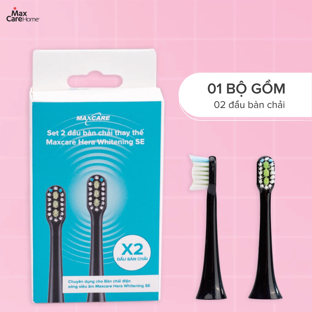 Ảnh Đầu bàn chải điện Maxcare Hera Whitening SE chính hãng, sợi Dupont cao cấp, kháng khuẩn 1