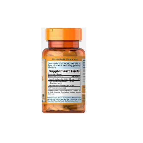 Ảnh Viên uống bổ sung vitamin C của Puritan's Pride - Vitamin C 500mg 100 viên 2