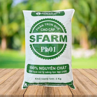 Phân trùn quế Sfarm PB01 2kg dạng bột .