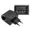 POP AC 220V sang DC 12V Chuyển Đổi Ổ Cắm Cắm Ô Tô Bật Lửa Cắm Điện Xe Thiết Bị Điện Tử