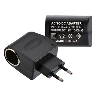 Charmantcc1 AC 220V sang DC 12V Chuyển Đổi Ổ Cắm Cắm Ô Tô Bật Lửa Cắm Điện Xe Thiết Bị Điện Tử