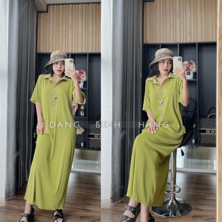 [V1.386] [Hàng Đẹp] Váy Dập Ly Dáng Suông Cổ Đức 7 Màu Siêu Xinh Có Ảnh Thật Kèm Video