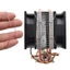 NAMA 2 Bộ Quạt Inox Khóa Quạt Móc Đàn Hồi Cố Định Chân Đế Khóa Quạt