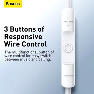 Tai nghe Baseus H17 Encok kiểu nhét tai có dây 3.5mm