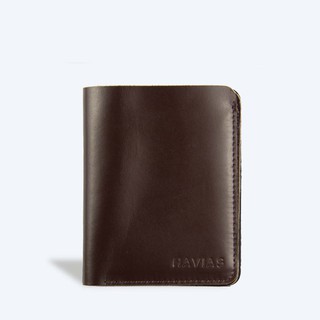 Ví Da Đứng HAVIAS Da Bò thật nhập khẩu mini ví da nam nữ thiết kế sang trọng VAMI