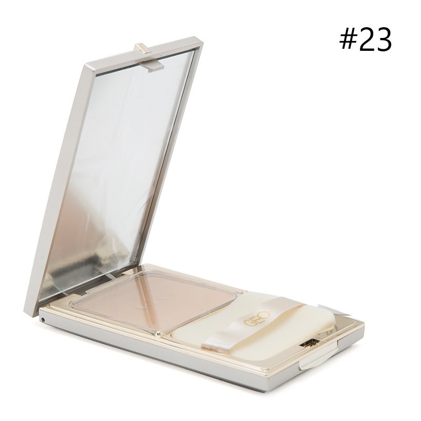 Ảnh Phấn trang điểm giữ ẩm mịn da tặng kèm lót GEO Essence Two Way Moist #21,23 3