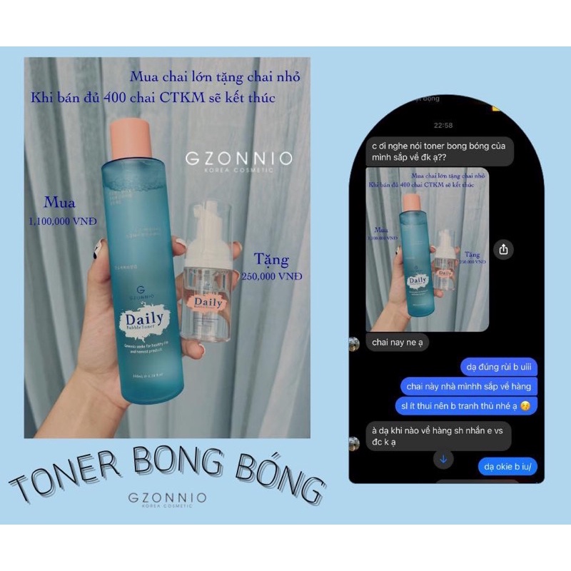 Daily Bubble Toner