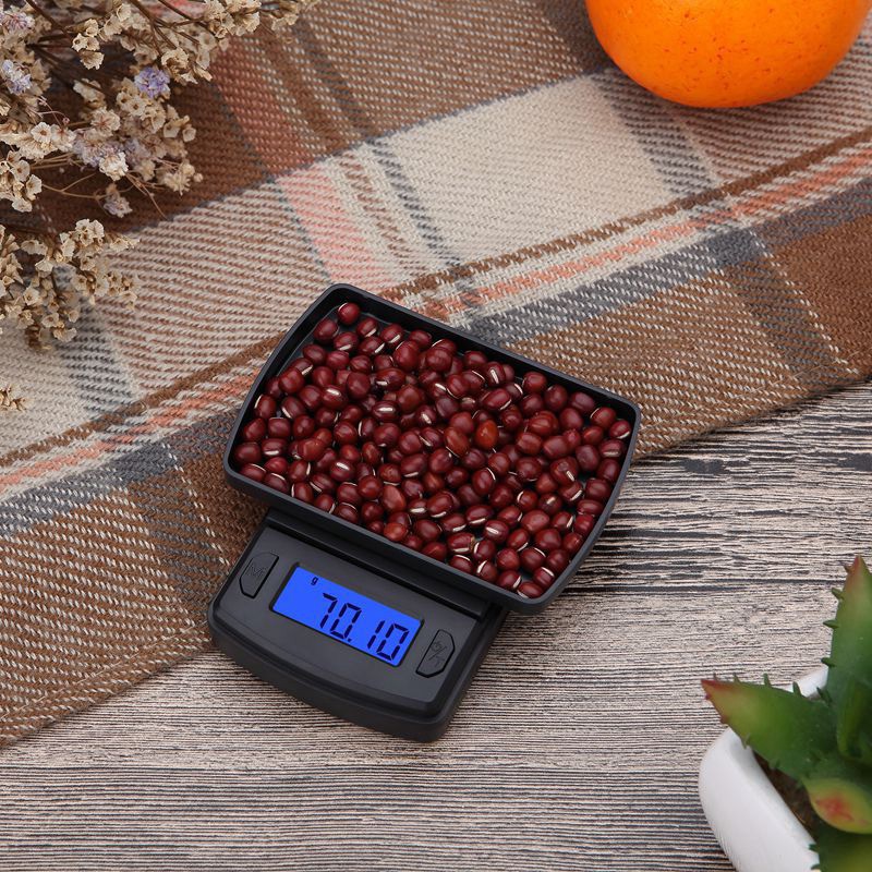 Mini LCD Điện Tử Kỹ Thuật Số Bỏ Túi Cân 100Gx0.01G Trang Sức Vàng Trọng Lượng Gram Cân Trọng Lượng Nhỏ