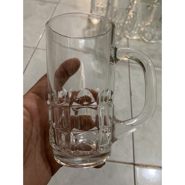 Hộp 6 Ly Quai CàFê Thủy Tinh Cao Cấp UG-131 Hàng Nhập Khẩu Made in ThaiLan
