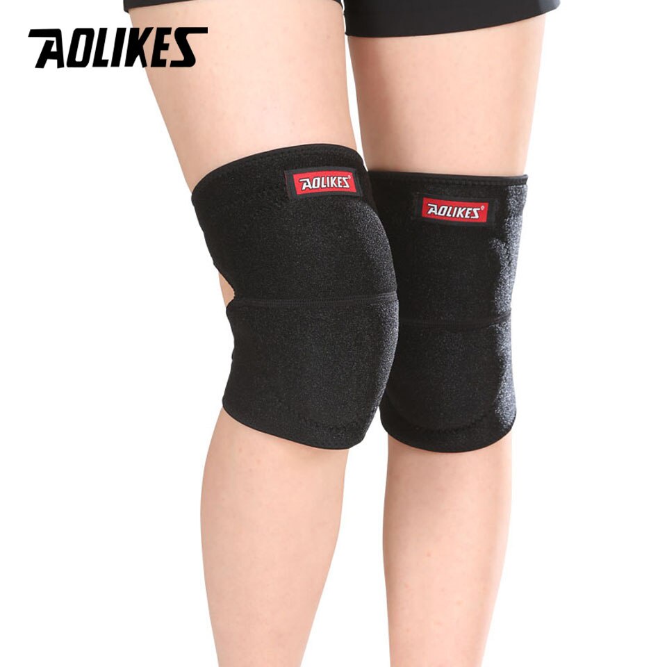 [Mã BMLTA35 giảm đến 35K đơn 99K] Bó bảo vệ đầu gối thể thao AOLIKES A-0216 Sponge collision sport knee