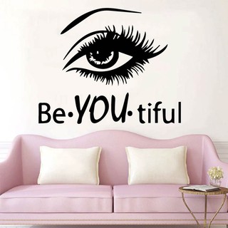 Decal Trang Trí Cửa Tiệm Nail - Spa - HairSalon - Nối Mi Tạo điểm nhấn cho tiệmP5
