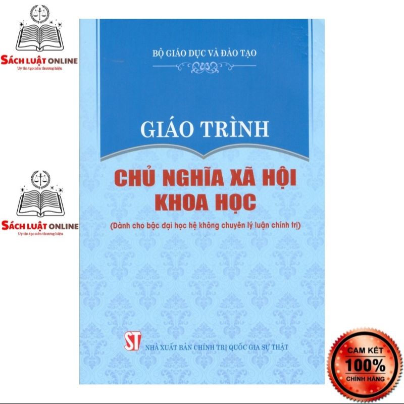 Ảnh Sách - Giáo trình Chủ nghĩa xã hội khoa học (Dành cho bậc Đại học hệ không chuyên Lý luận chính trị) 1