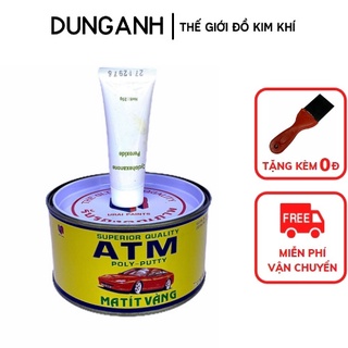 Bột bả Matít ATM nhập khẩu Thái Lan hộp 1kg, bả sắt, ô tô, xe máy