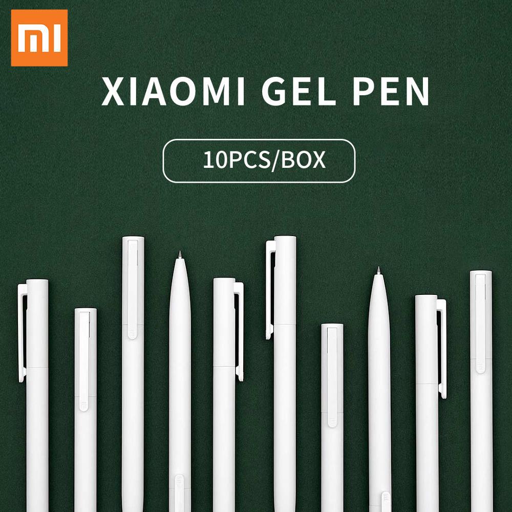 Bút Gel Xiaomi ABS Đơn Giản Màu Đen 0.5mm Đổ Lại Bút Trung Tính Cho Đồ Dùng Học Tập Văn Phòng Phẩm Sinh Viên Bút Mực Đen