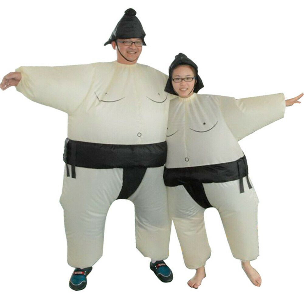 Trang phục Sumo bơm hơi sáng tạo cho trẻ em và người lớn làm cho niềm vui mỗi dịp