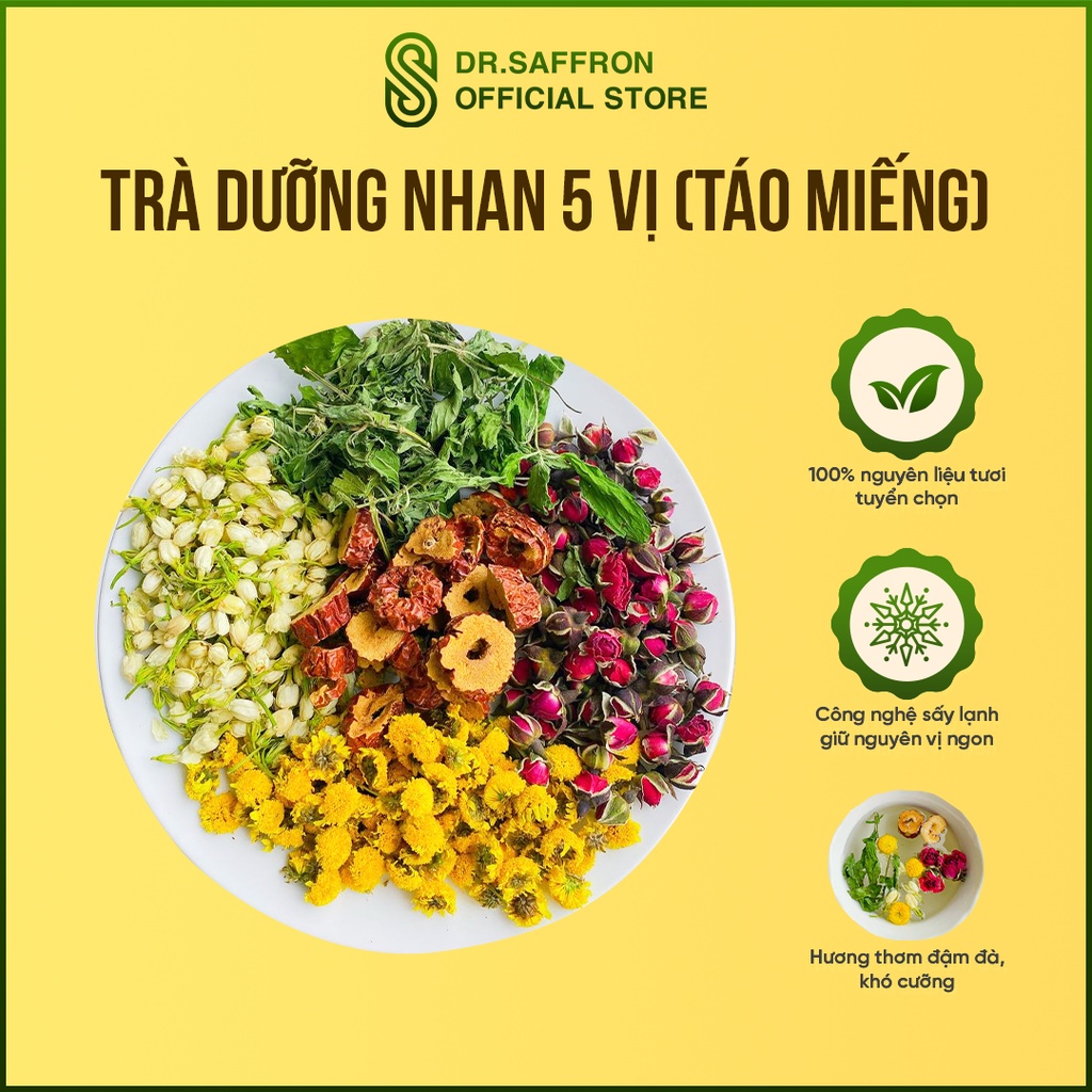 Ảnh Trà dưỡng nhan, trà detox đẹp da, giảm cân, thanh nhiệt thương hiệu Mộc Hương Sơn 4