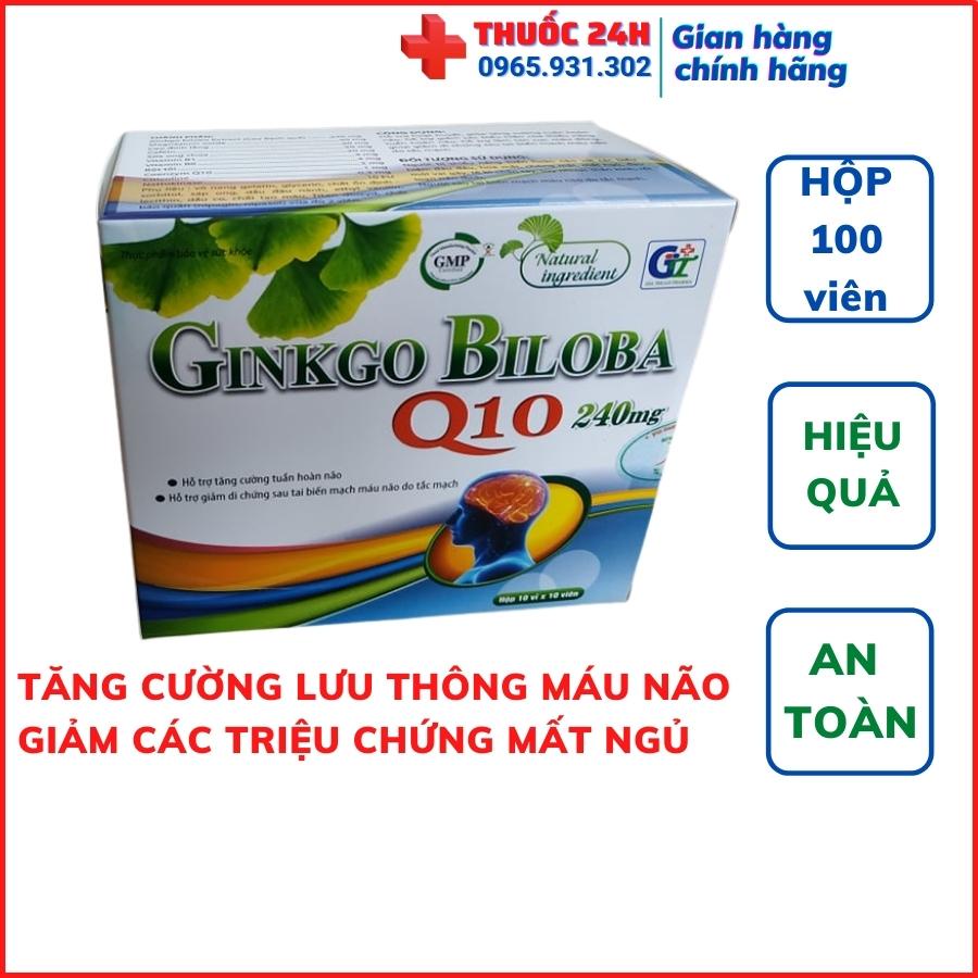 Thông Tin về Thuốc Ginkgo Biloba Q10 240mg