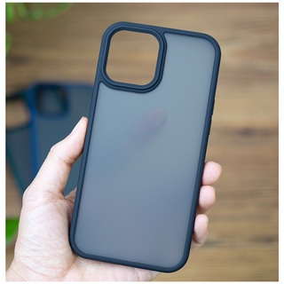 [ HÀNG CHÍNH HÃNG ] Ốp lưng ROCK nhám viền mềm chống sốc - chống vân cho iphone 13/13pro/13promax