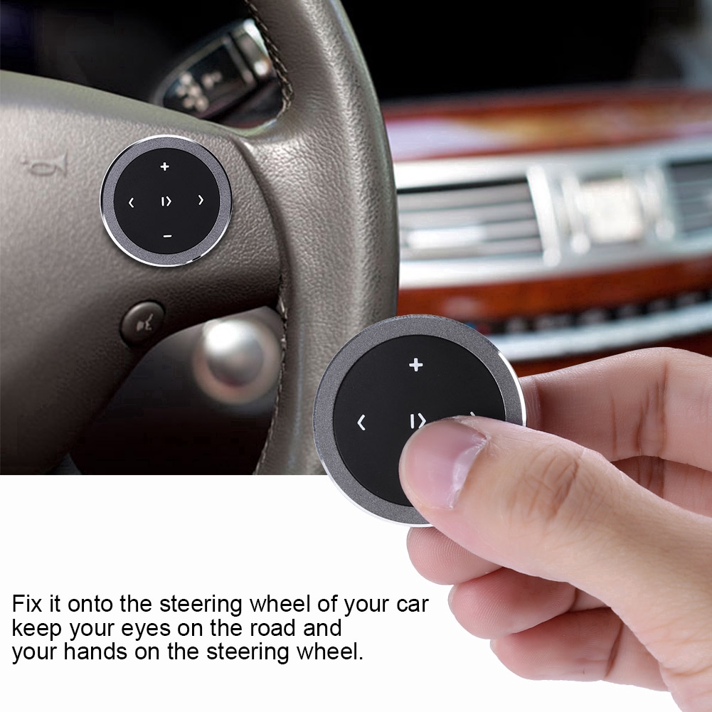 Nút bấm điều khiển từ xa Bluetooth không dây hỗ trợ chụp ảnh