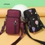 Túi đeo chéo mini vải oxford siêu nhẹ kiểu dáng dễ thương dành cho nữ